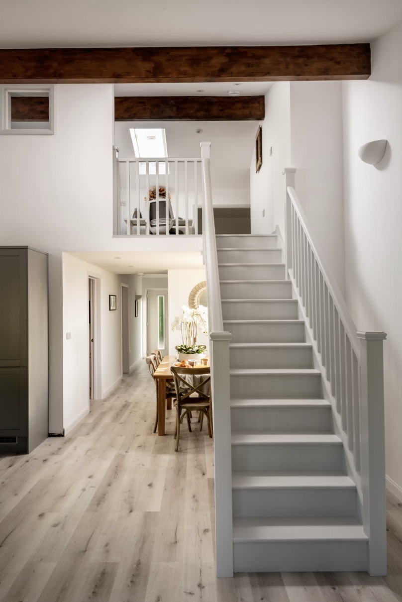 Hallway and staircase